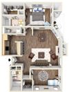 Agave Floor Plan Agave Floor Plan | High Oaks